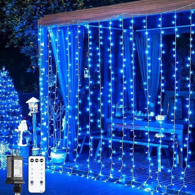 Guirlande Lumineuse LED 10m – 80 Ampoules | Intérieur & Extérieur | 8 Couleurs