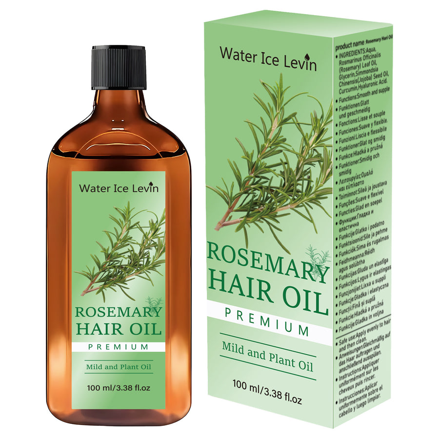Huile de Romarin Cheveux Premium – Croissance, Hydratation & Éclat | 100ml