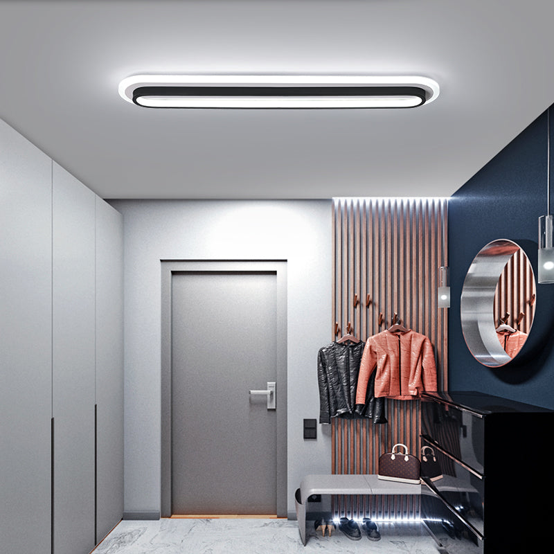 Plafonnier LED Rectangulaire Design – Couloir, Entrée & Salon | 71–80W